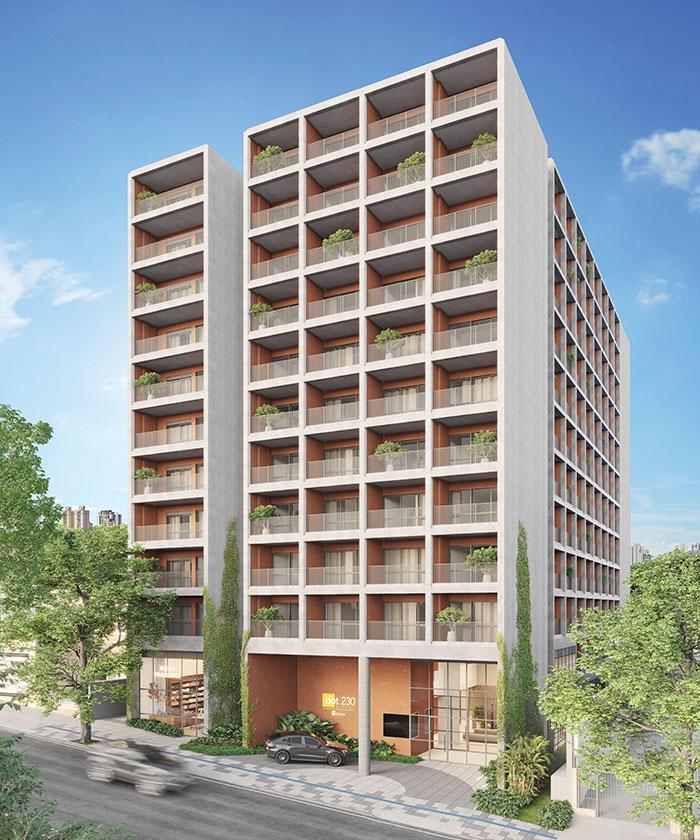 Fachada Dot 230 EZTEC